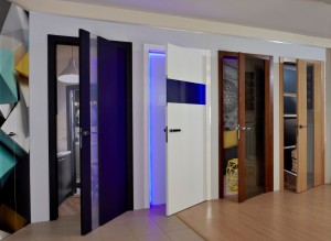 drzwi ze szkłem LCD podświetlane drzwi drzwi ze światłem led