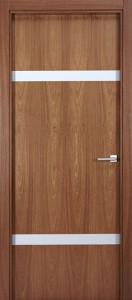 nowoczesne drzwi drewniane drzwi koloru orzech drzwi fornir drewniany drzwi drewno ze szkłem