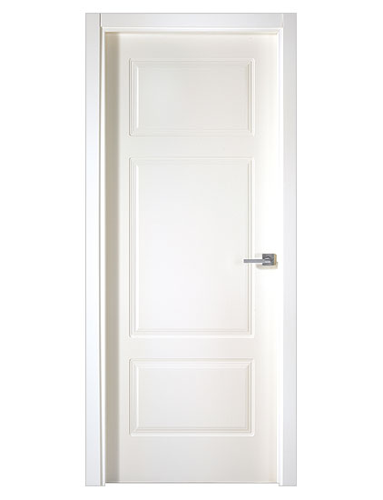 eleganckie drzwi białe, drzwi do sypialni