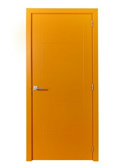 drzwi z żywym kolorze, musztardowe drzwi, żółte drzwi