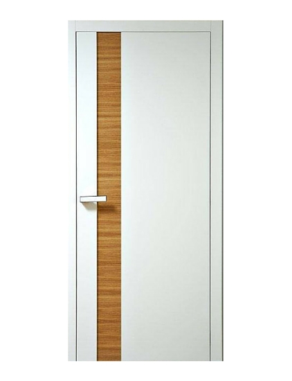 ukryte drzwi białe, drzwi białe z drewnem, drzwi nowoczesne ozdobione drewnem