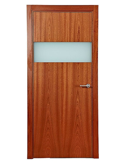 drzwi fornirowane drewniane do łazienki, drzwi z drewna wykończone szkłem