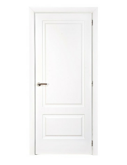 białe drzwi do pokoju