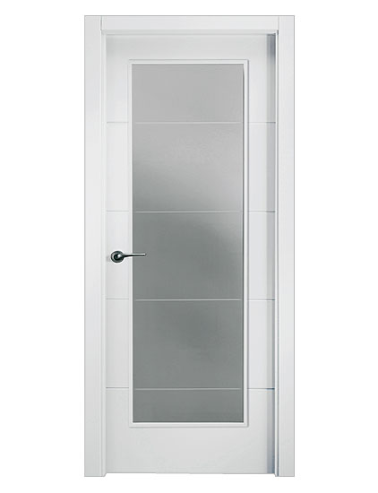 białe drzwi ze szkłem, drzwi do pokoju ozdobione szkłem