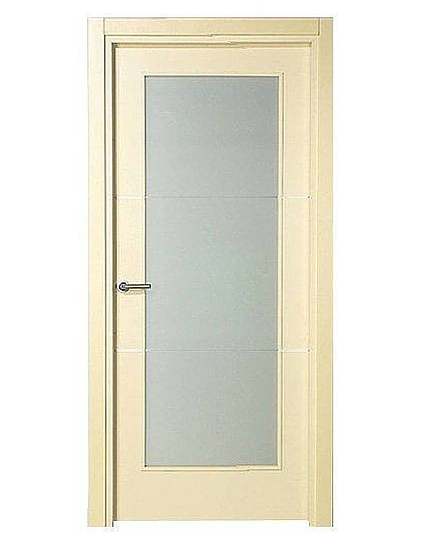 jasne drzwi do pokoju, drzwi ozdobione szkłem matowym